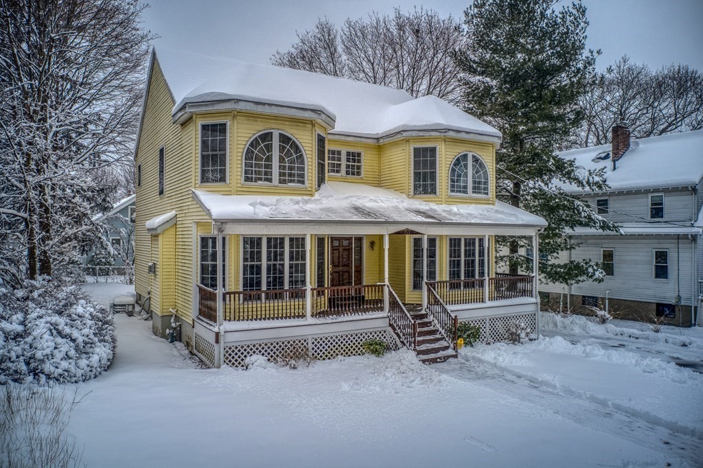 265 Renfrew Street Arlington, MA 02476 - Photo 1 of 39 a view of a house with a outdoor space