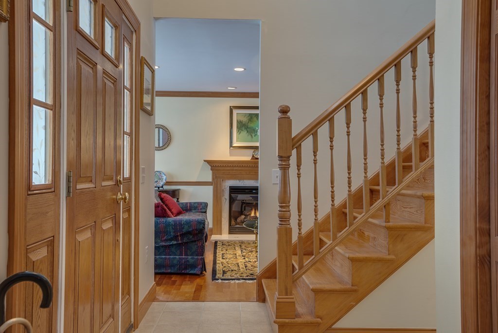 265 Renfrew Street Arlington, MA 02476 - Photo 33 of 39 a view of an entryway with staircase