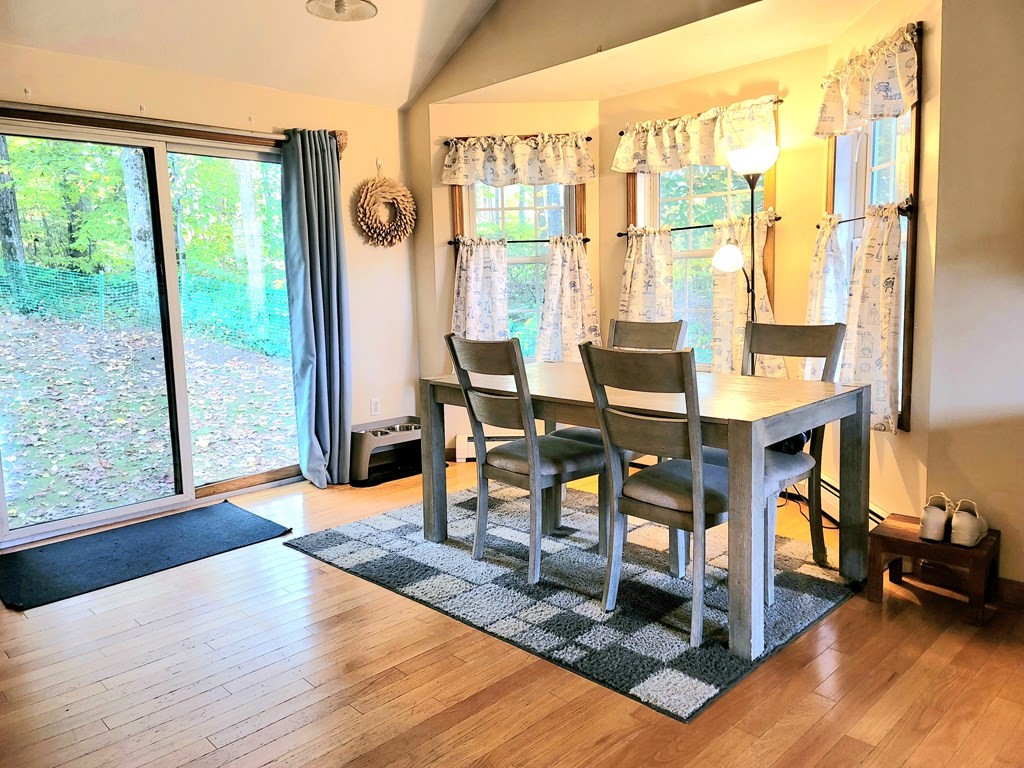 35 Laurel View Road Templeton, MA 01468 - Photo 6 of 22 a view of a dining room with furniture window and wooden floor