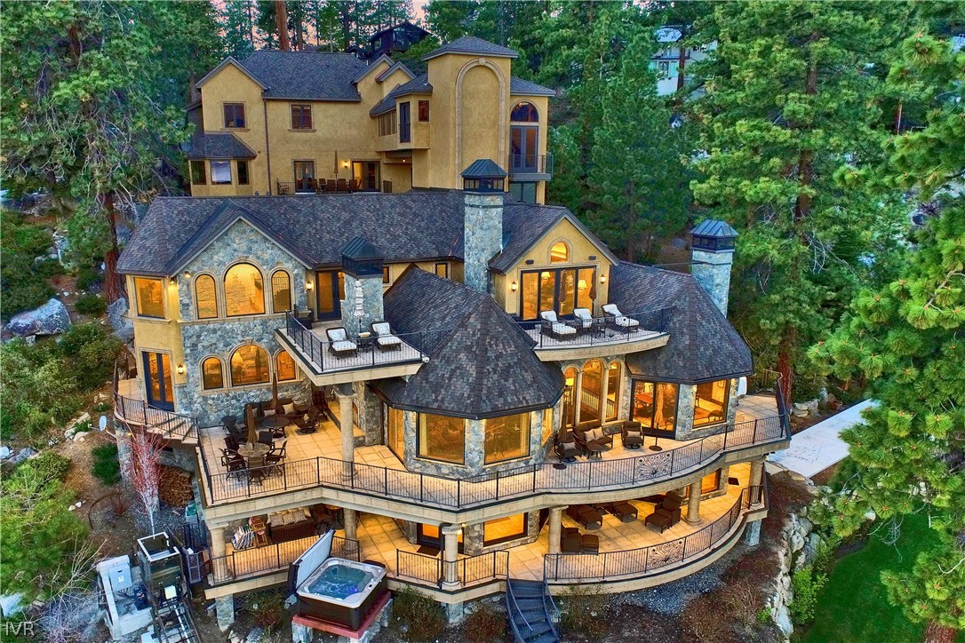 32 Crystal Drive Crystal Bay, NV 89402 - Photo 4 of 35 an aerial view of a house with swimming pool and glass windows