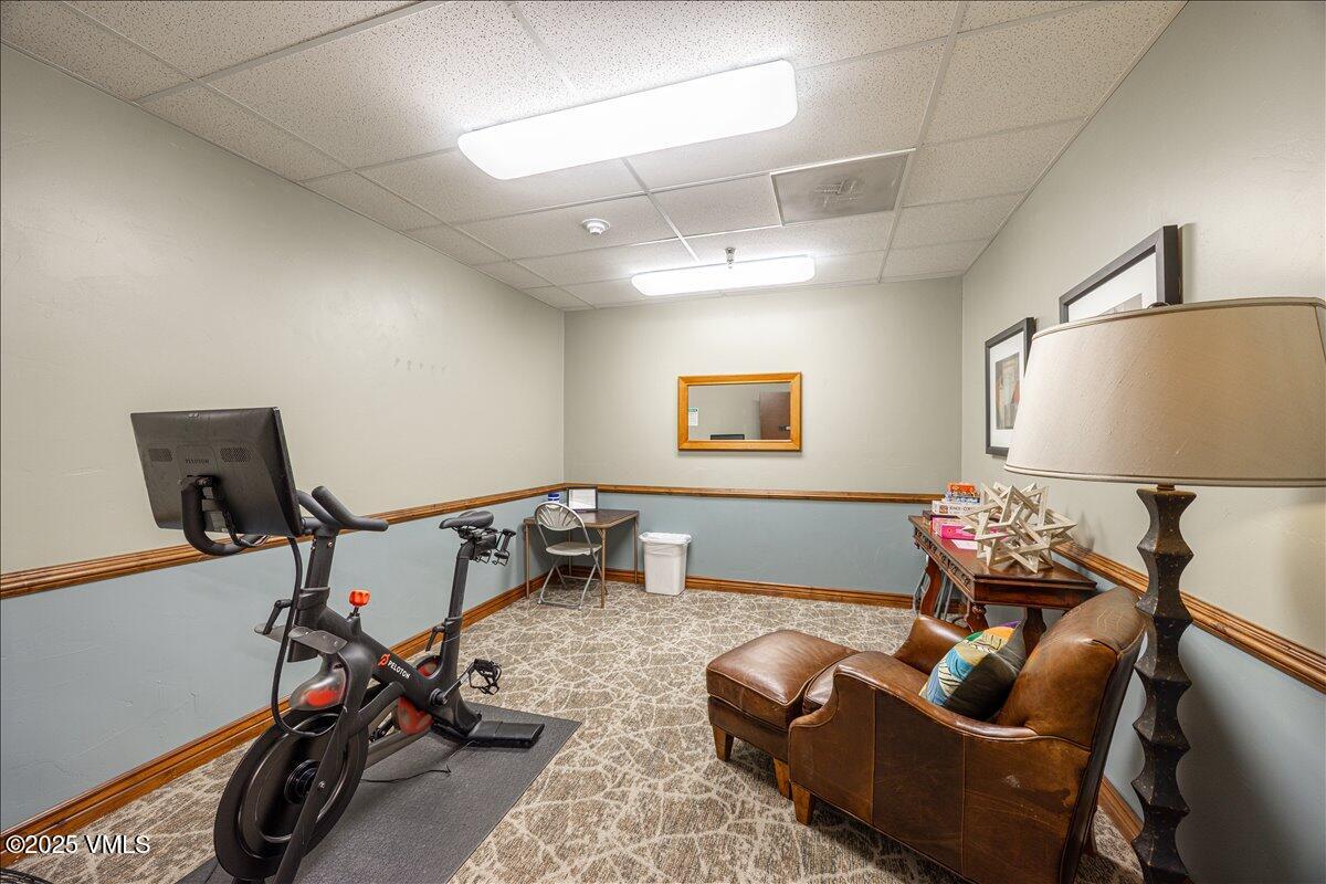 38390 Hwy 6 Avon Co 81620, Unit 311 Avon, CO 81620 - Photo 34 of 36 Owner's Peloton Bike room