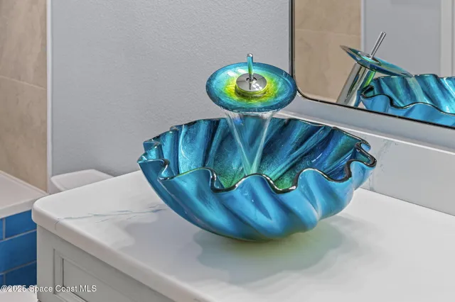 an aerial view of residential building and city view