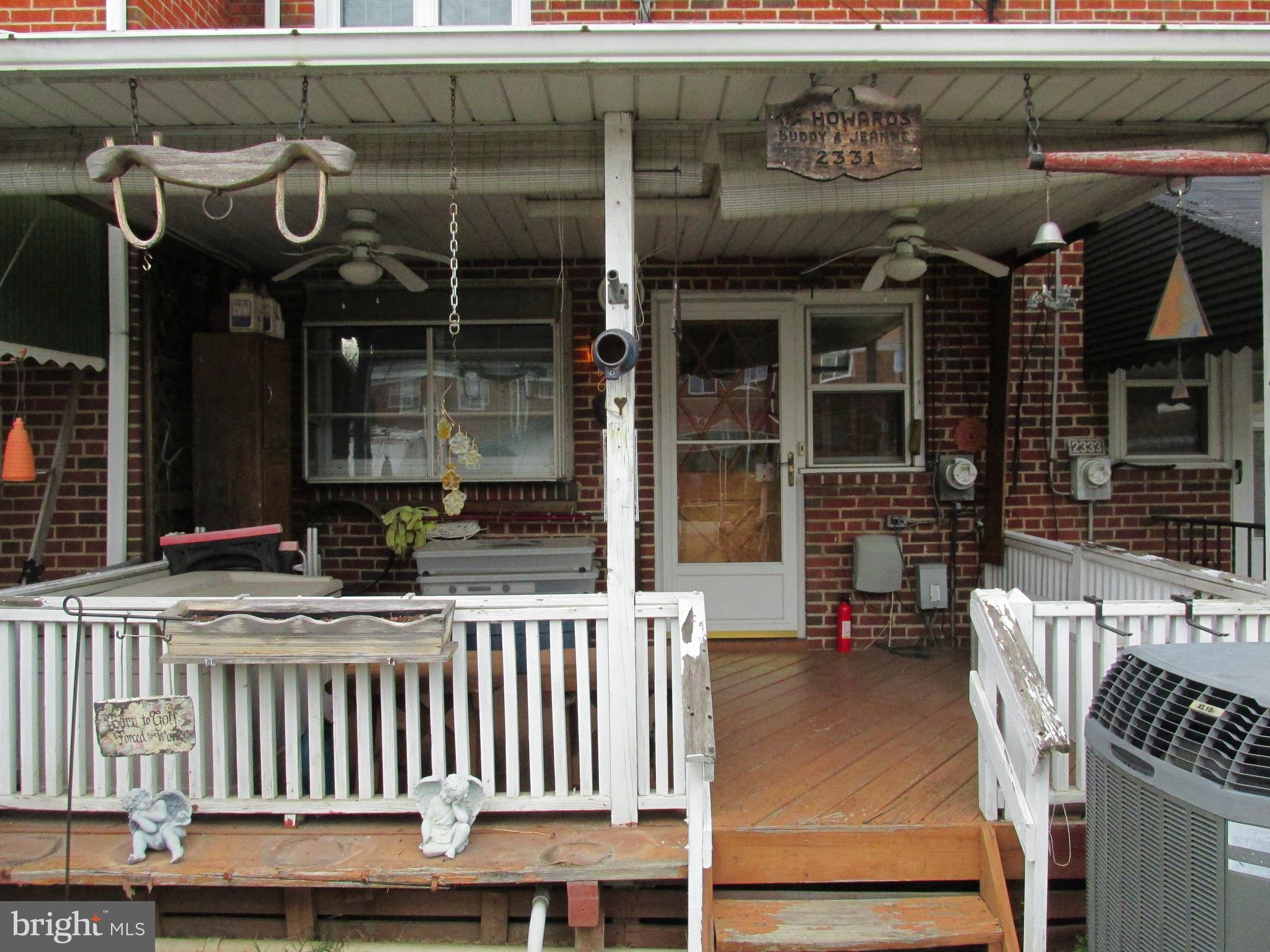2331 Searles Road Baltimore, MD 21222 - Photo 29 of 30 Covered rear porch