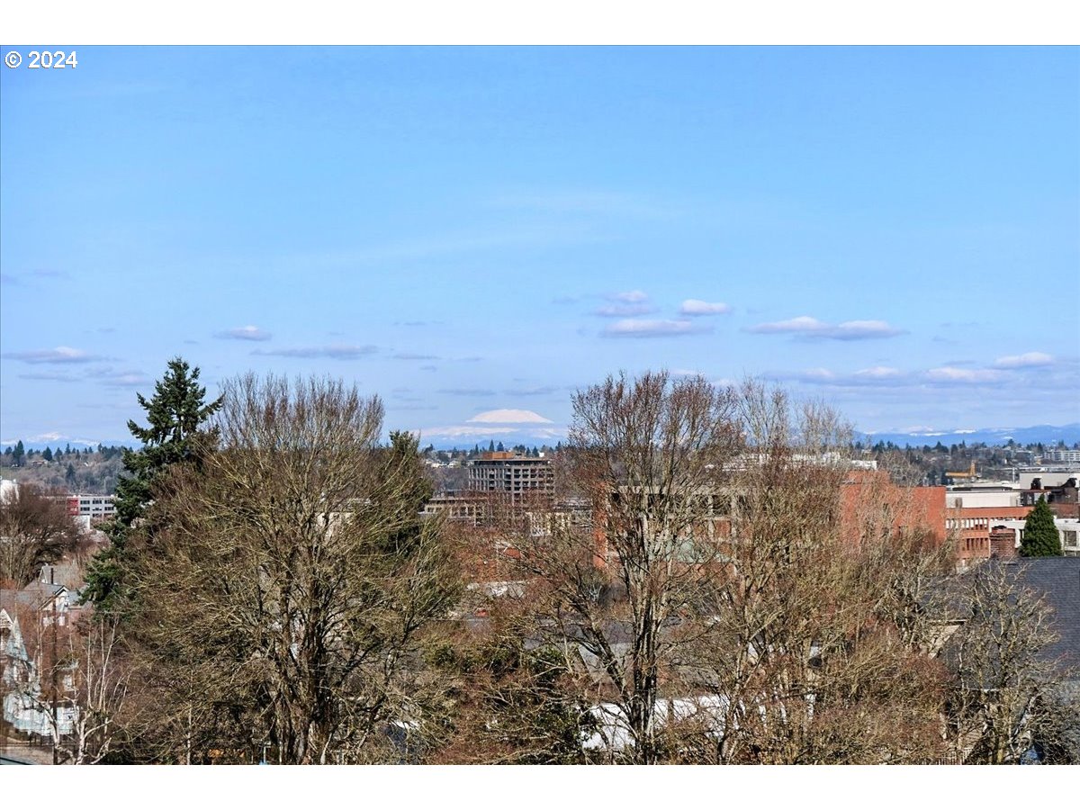 2454 Northwest Westover Road, Unit 5205 Portland, OR 97210 - Photo 3 of 33 a view of a city and mountain in the background