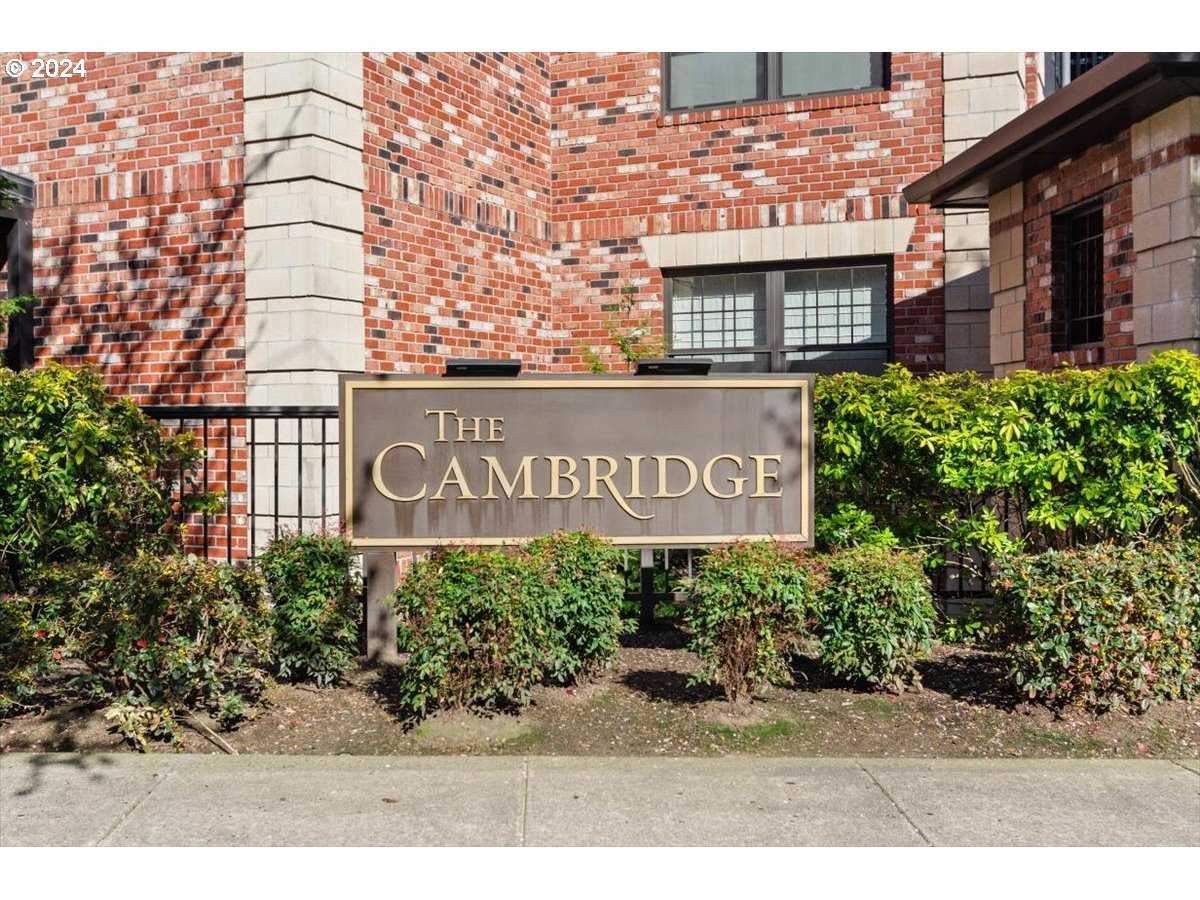 2454 Northwest Westover Road, Unit 5205 Portland, OR 97210 - Photo 32 of 33 a sign on the side of a building