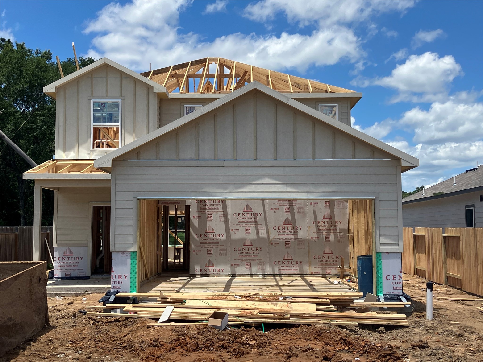 17833 Lionheart Road Conroe, TX 77306 - Photo 25 of 30 a front view of a house with a yard