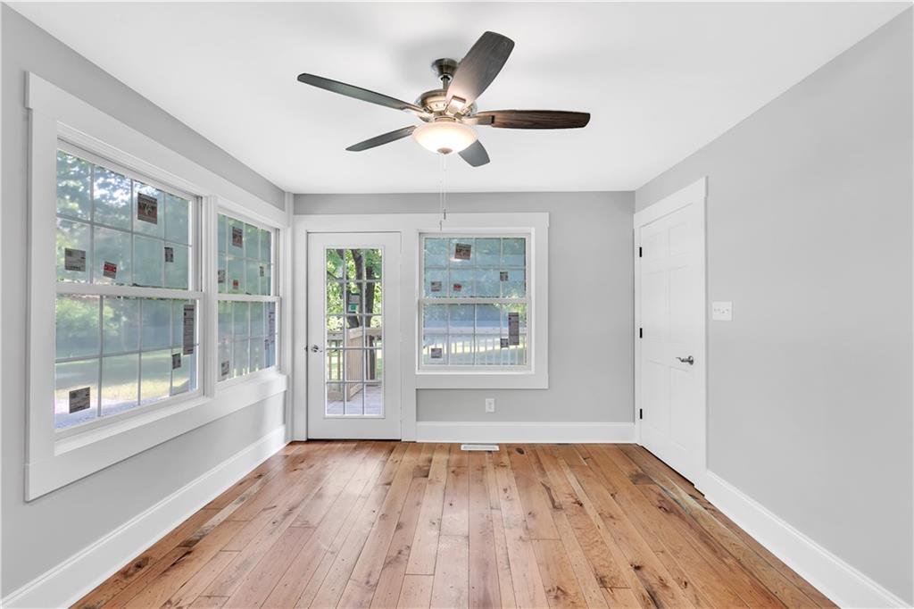 465 Edgewood Road Beaver Falls, PA 15010 - Photo 8 of 25 The dining room boasts convenient access to the back deck & spectacular views of the 2-acre lot...
