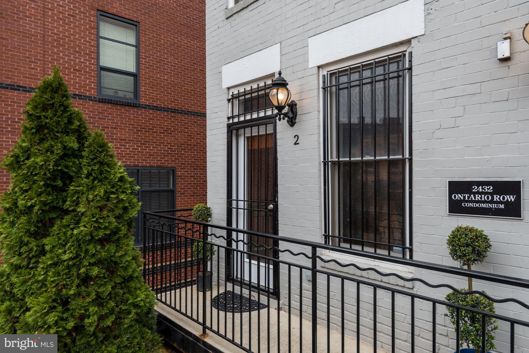 2432 Ontario Road Northwest, Unit 2 Washington, DC 20009 - Photo 2 of 30 Exterior (Front)