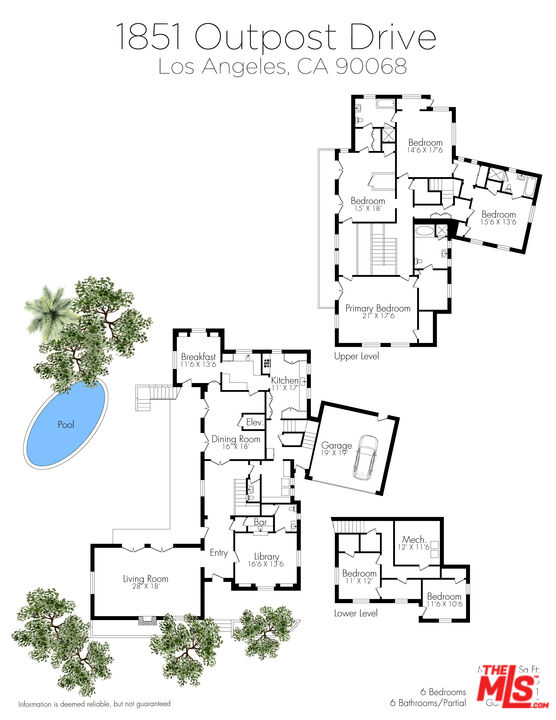 1851 Outpost Drive Los Angeles, CA 90068 - Photo 22 of 24