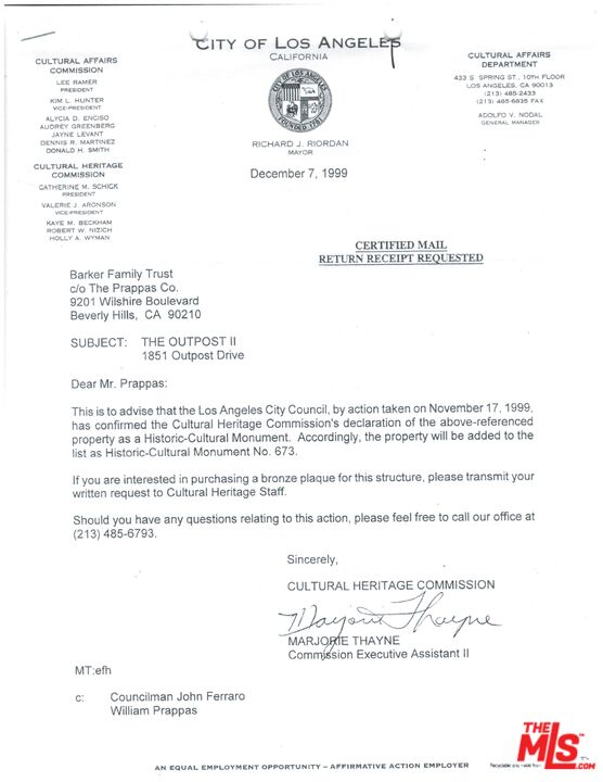 1851 Outpost Drive Los Angeles, CA 90068 - Photo 24 of 24 unknown