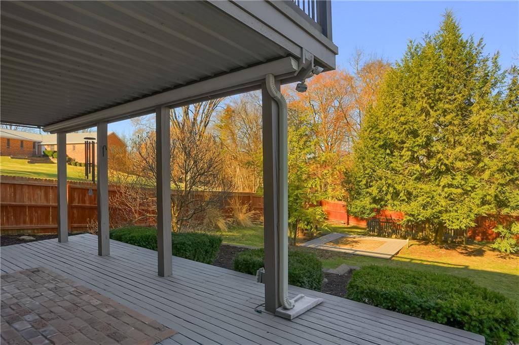 265 Shafer Road Moon Township, PA 15108 - Photo 42 of 50 a view of a porch with wooden floor