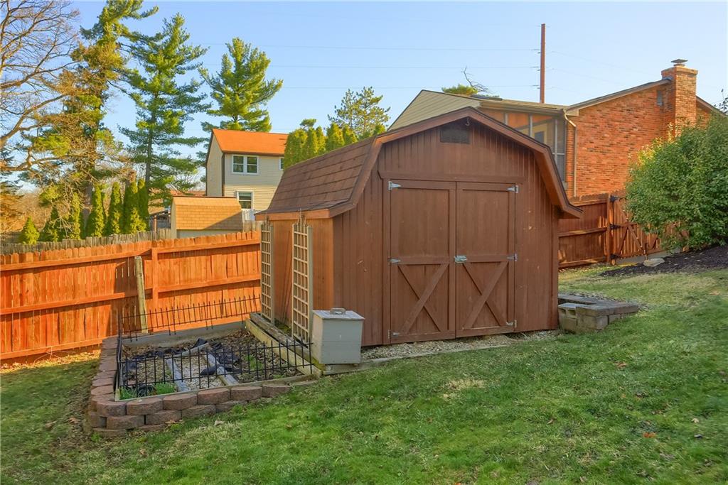 265 Shafer Road Moon Township, PA 15108 - Photo 48 of 50 a view of backyard with green space