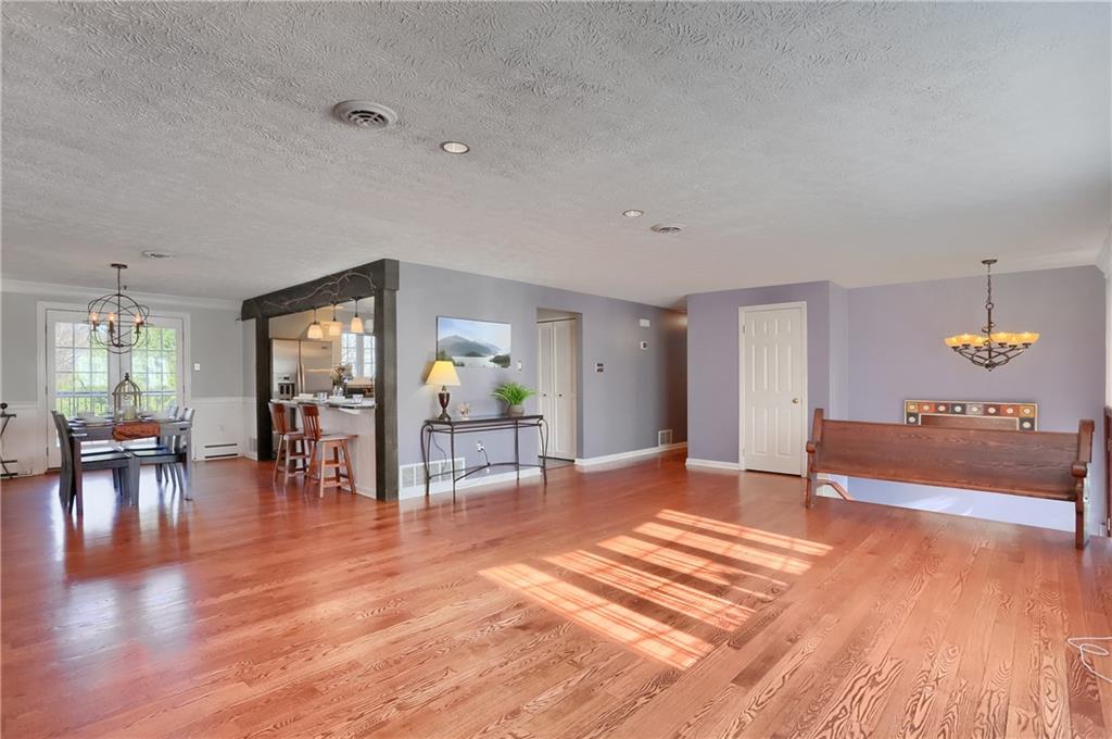 265 Shafer Road Moon Township, PA 15108 - Photo 9 of 50 a living room with furniture and wooden floor