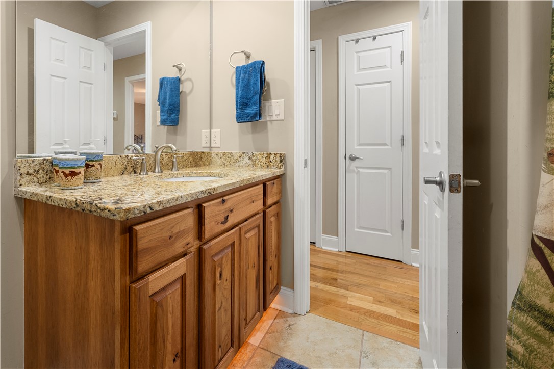 304 West A 144 Walhalla, SC 29691 - Photo 24 of 43 This bathroom features a sleek vanity, offering both style and everyday functionality.
