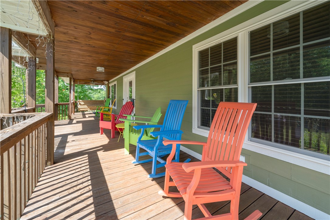 304 West A 144 Walhalla, SC 29691 - Photo 3 of 43 Relax on this expansive porch, perfect for enjoying peaceful outdoor moments.