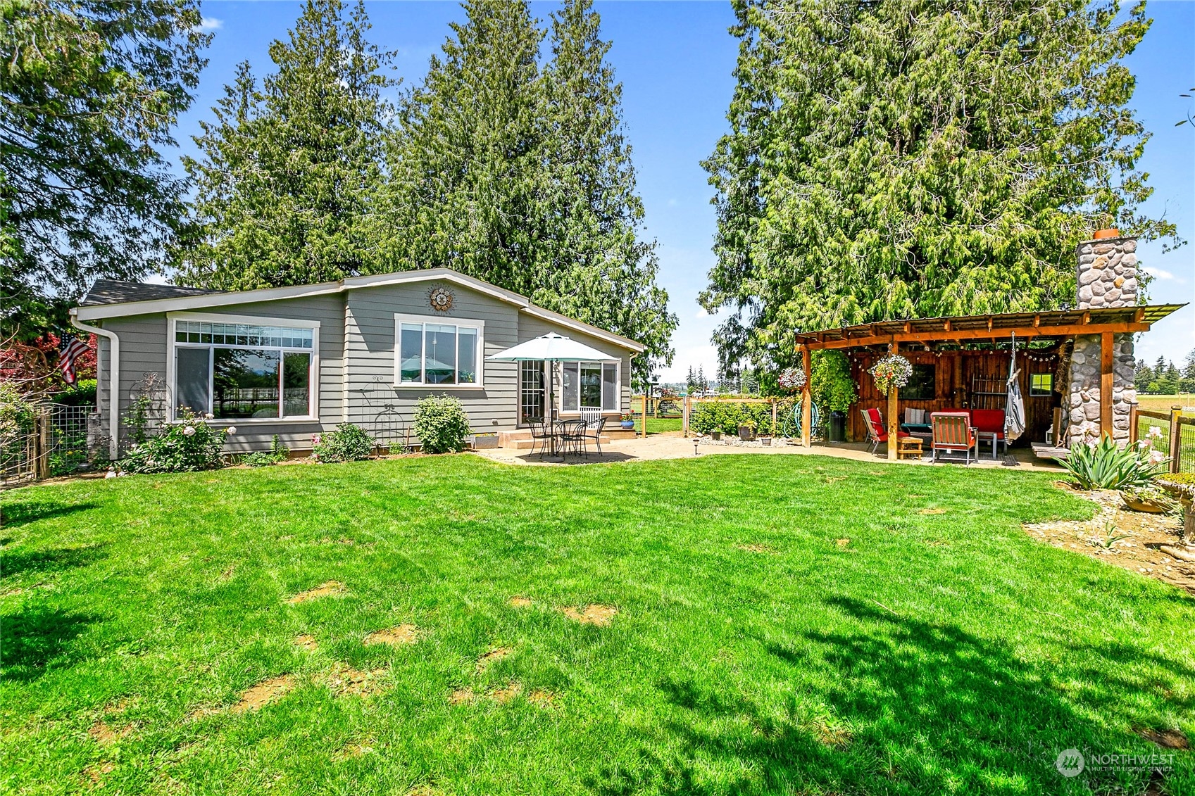 8338 Bob Hall Road Lynden, WA 98264 - Photo 37 of 37 front view of a house with a yard