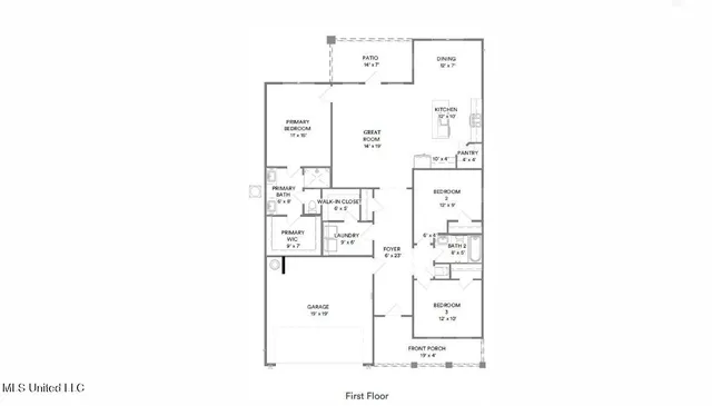 $286,990 | 10598 Landon Mdws Drive, Gulfport, MS 39503