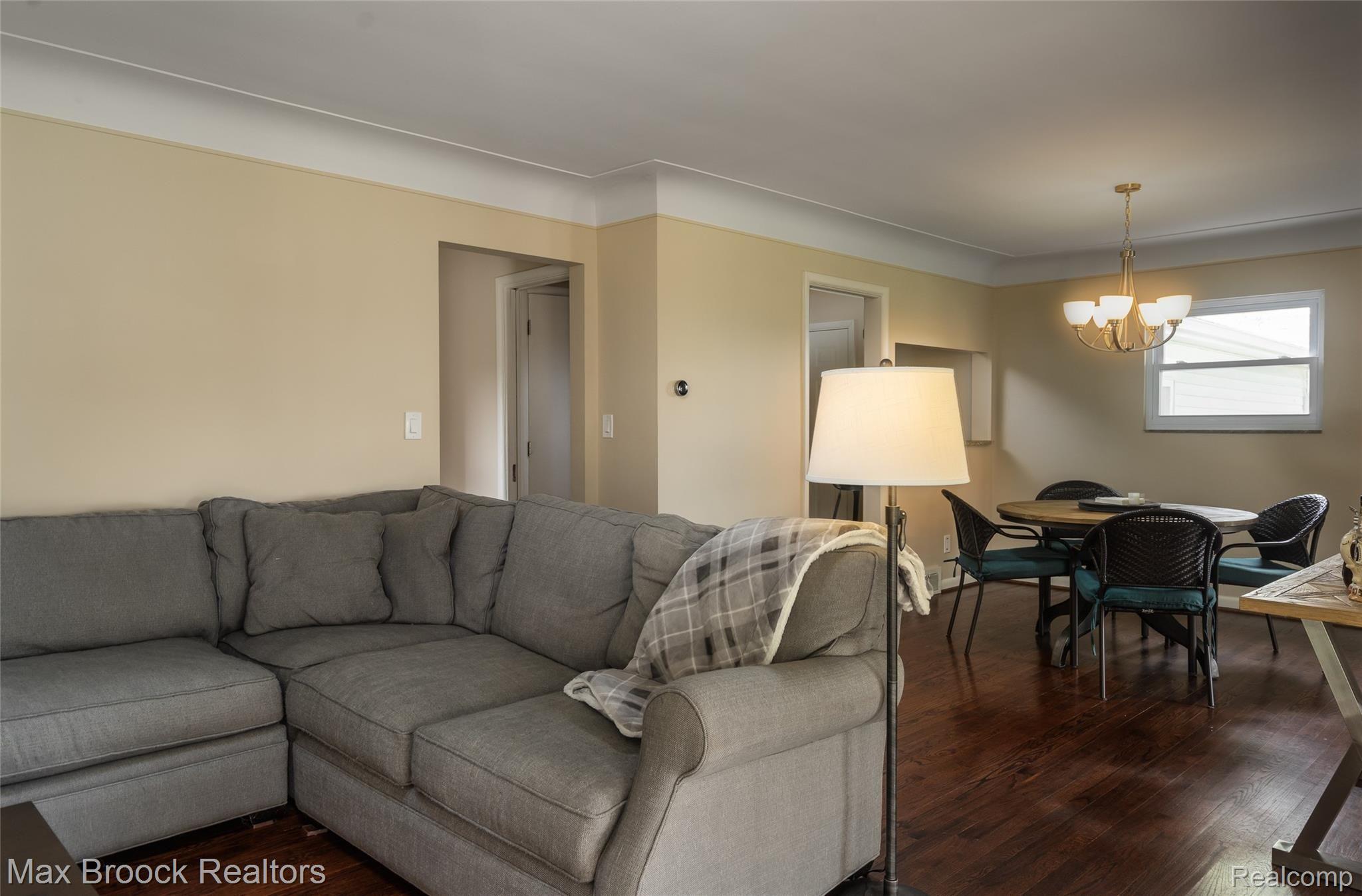 22 Millington Road Pleasant Ridge, MI 48069 - Photo 6 of 36 Living Room and Dining Room