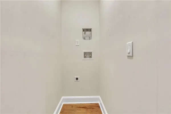 a bathroom with a window