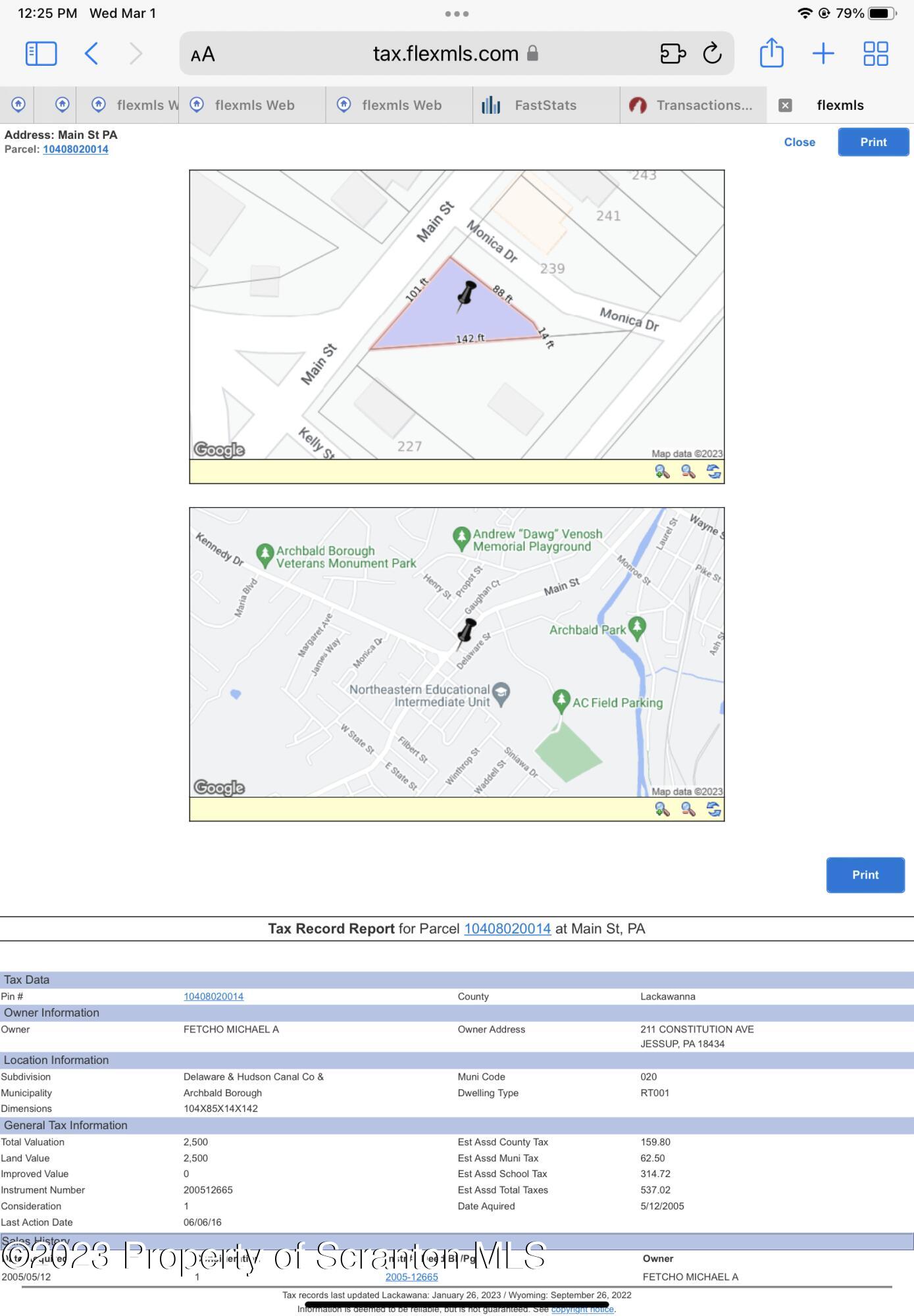 229 Main Street Archbald, PA 18403 - Photo 6 of 13 a black and white photo of a painting