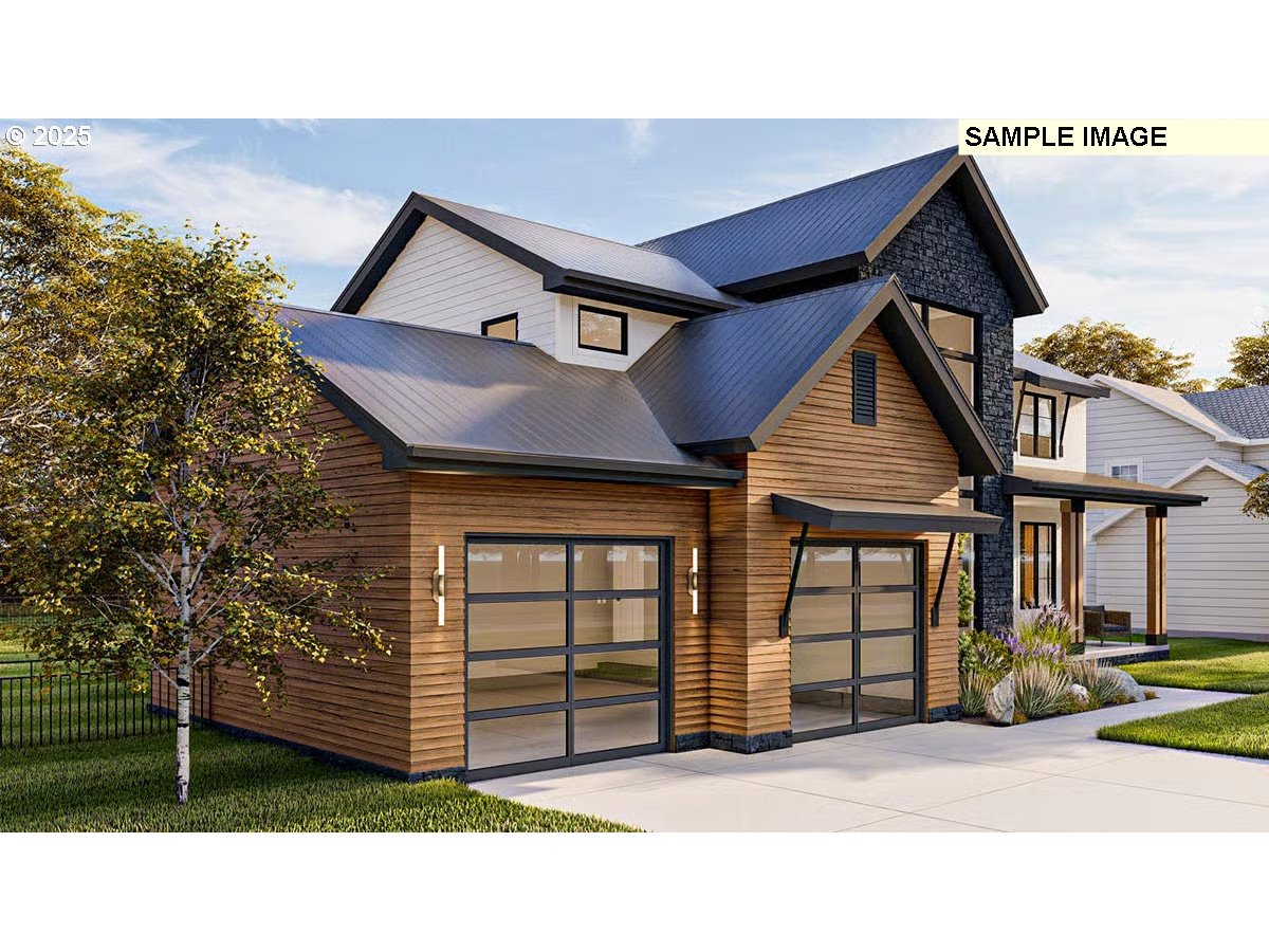 600 Northwest Halifax Street, Unit LOT 16 Camas, WA 98607 - Photo 3 of 18 a backyard of a house with barbeque oven and outdoor seating