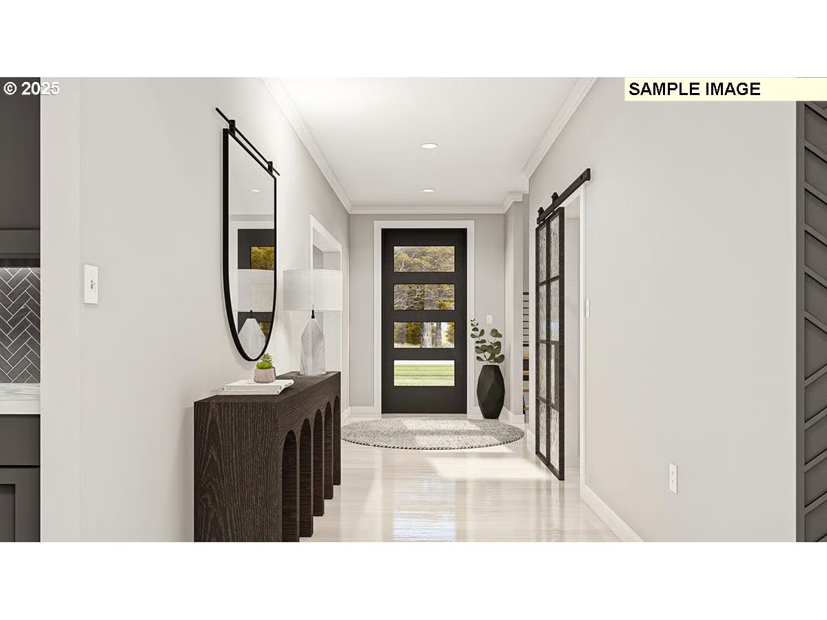 600 Northwest Halifax Street, Unit LOT 16 Camas, WA 98607 - Photo 7 of 18 a black and white photo of a living room