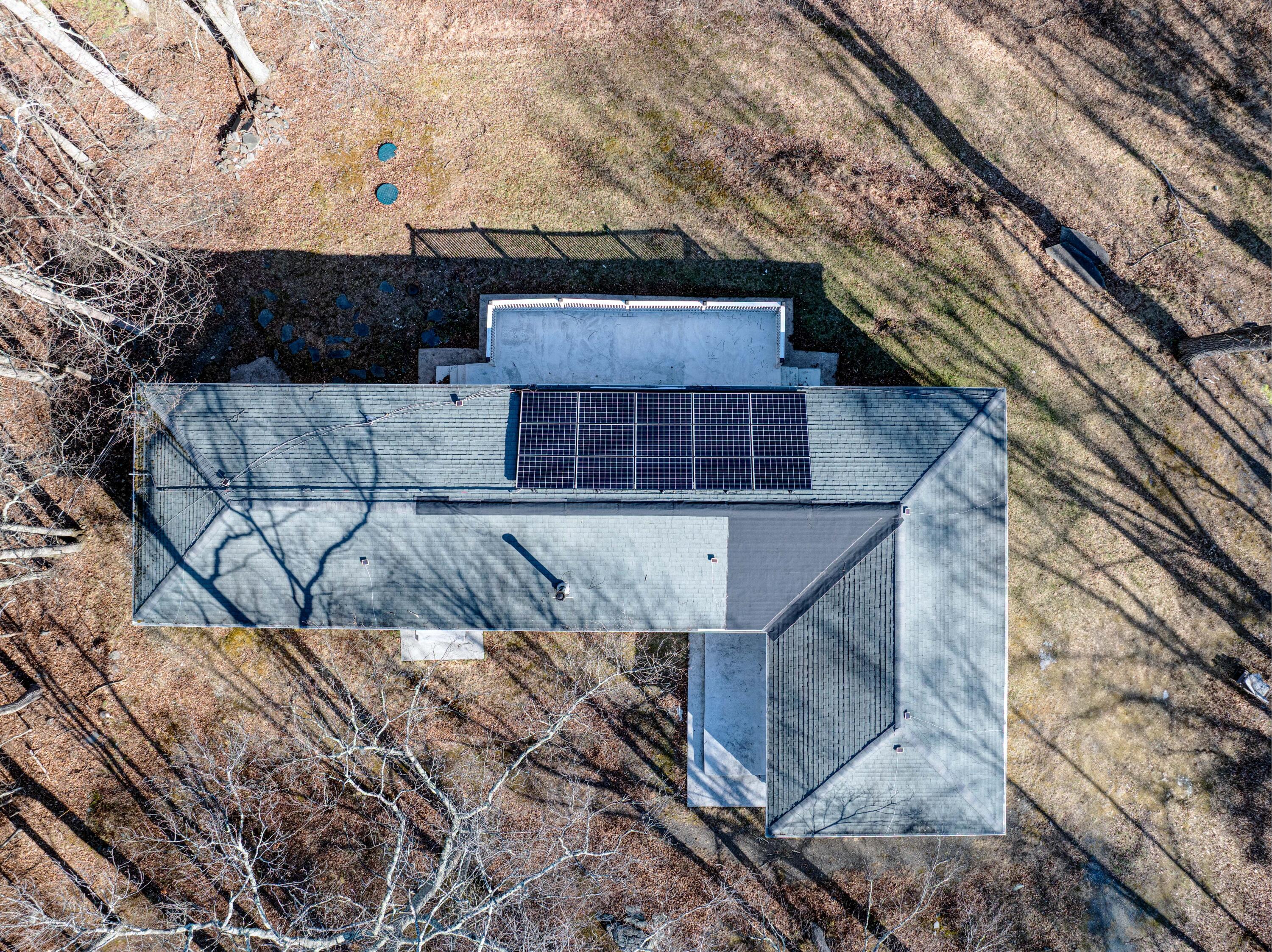 106 Dogwood Road Dingmans Ferry, PA 18328 - Photo 3 of 34 a view of backyard with a small cabin