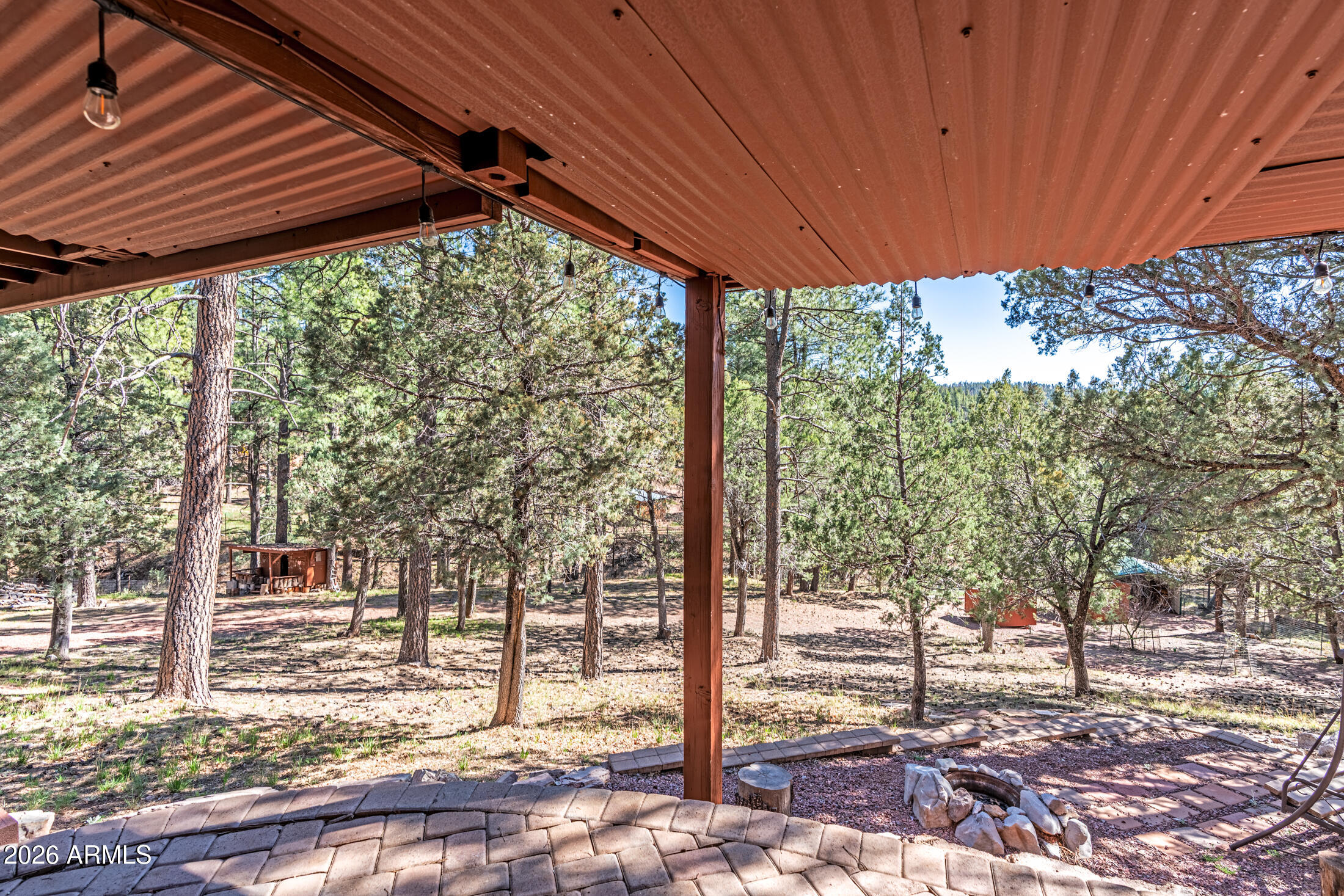 190 South Greystone Circle Payson, AZ 85541 - Photo 33 of 45 a view of a couches under an umbrella