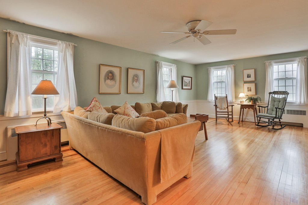 31 Depot Road Boxford, MA 01921 - Photo 3 of 30 a living room with furniture and a wooden floor
