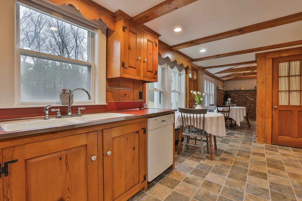 31 Depot Road Boxford, MA 01921 - Photo 9 of 30 a kitchen with a sink and a large window
