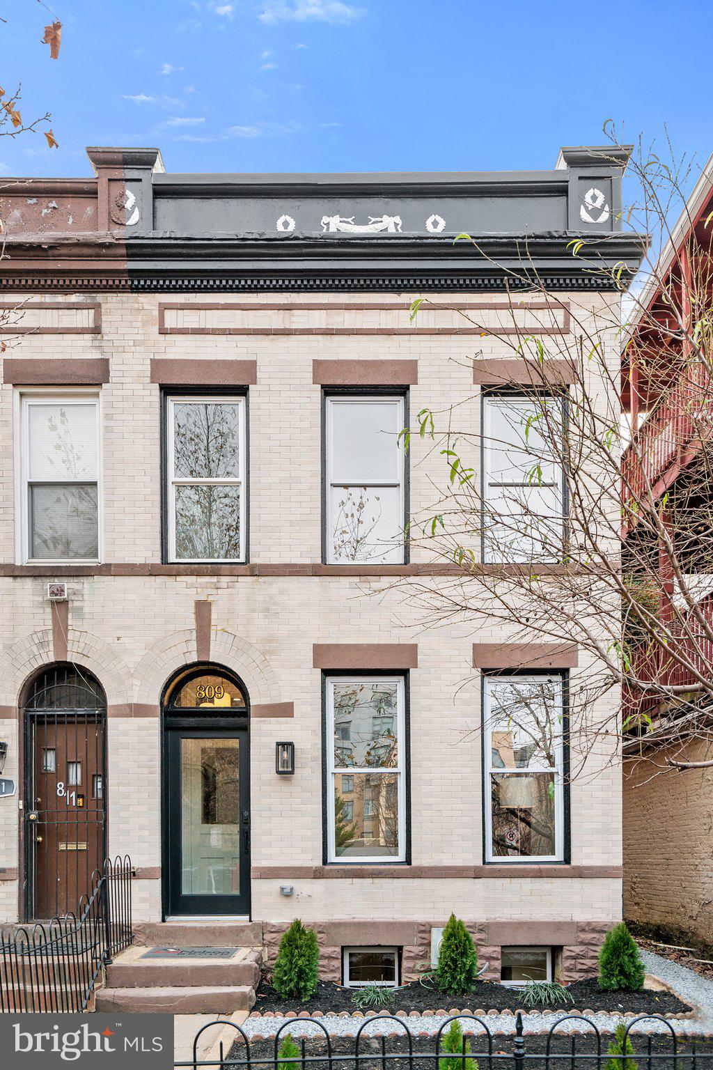 809 G Street Northeast Washington, DC 20002 - Photo 2 of 39 Rare white Limestone brick façade