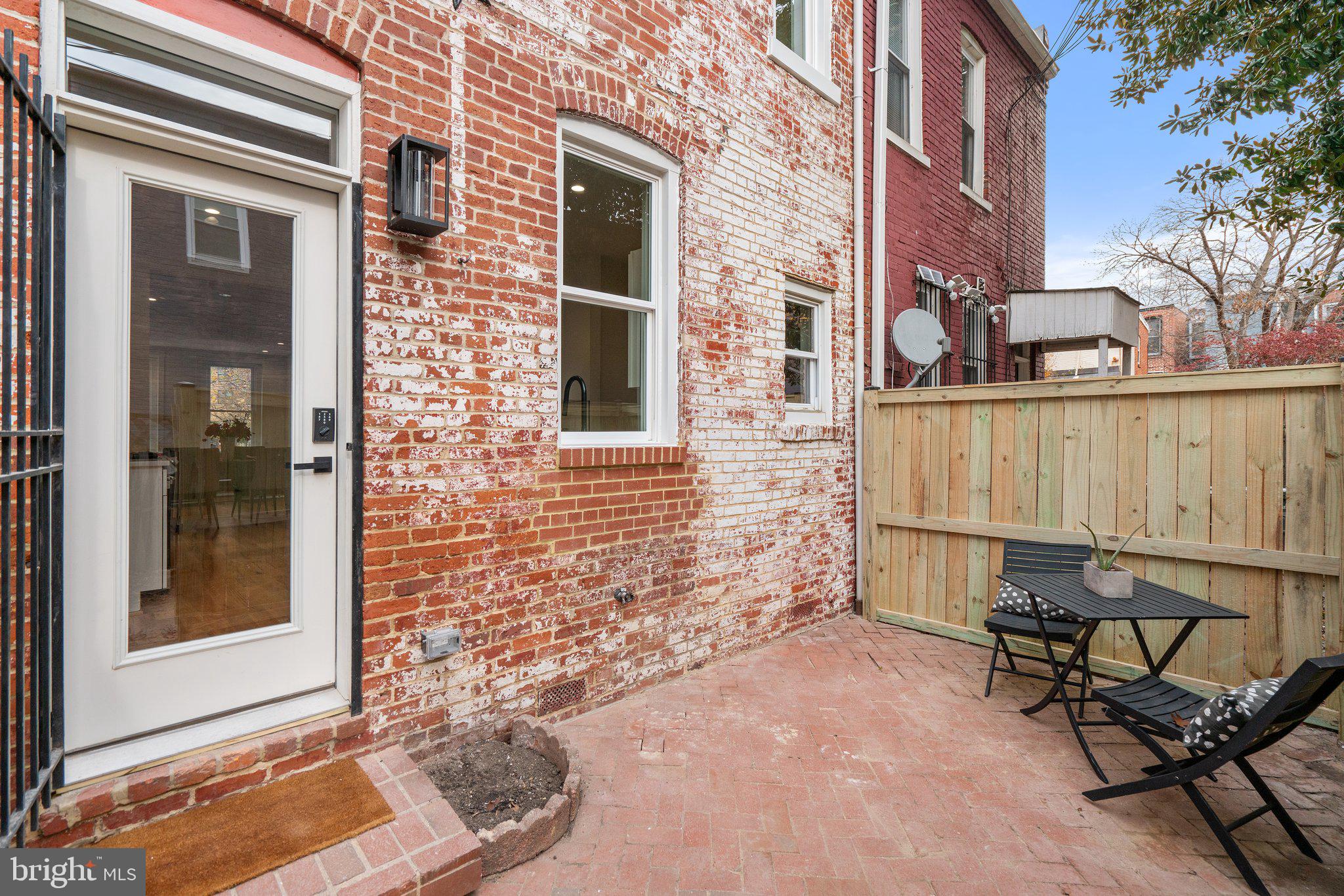809 G Street Northeast Washington, DC 20002 - Photo 37 of 39 Rear Patio