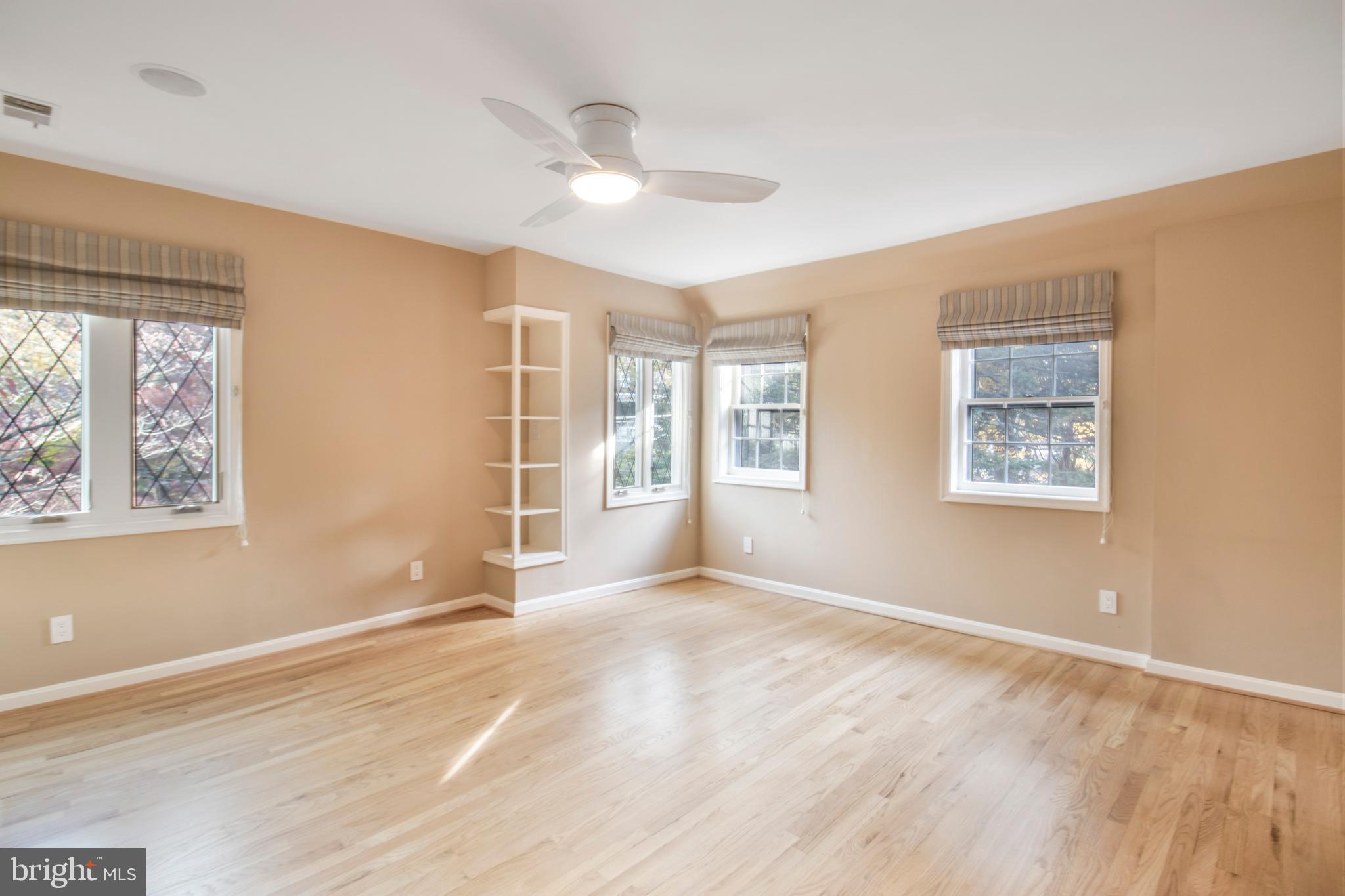 2818 38th Street Northwest Washington, DC 20007 - Photo 17 of 43 Master Bedroom - lots of light