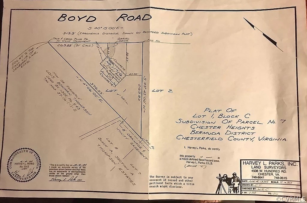11716 Boyd Road Chester, VA 23831 - Photo 21 of 23 a black and white photo of a book