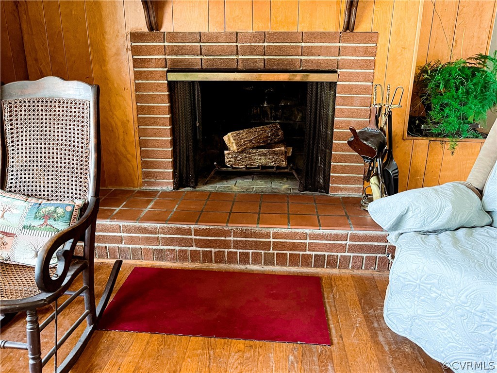 11716 Boyd Road Chester, VA 23831 - Photo 6 of 23 a view of living room with furniture and a fireplace