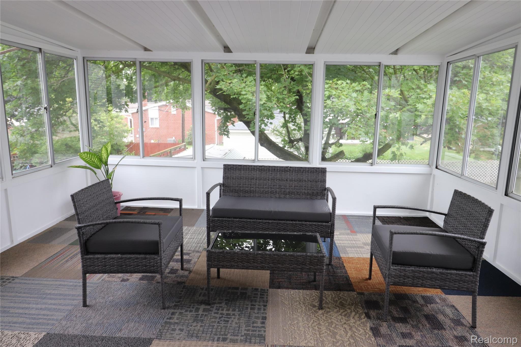14089 Merriman Road Livonia, MI 48154 - Photo 13 of 17 View of 2nd Floor Screened Porch