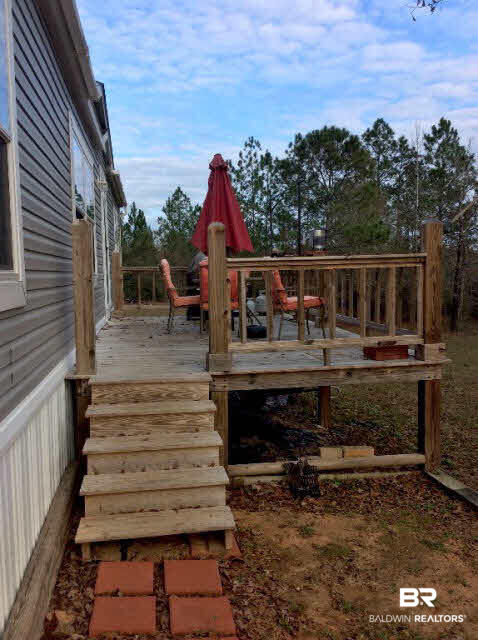 51604 Robert White Road Bay Minette, AL 36507 - Photo 12 of 32 Front deck