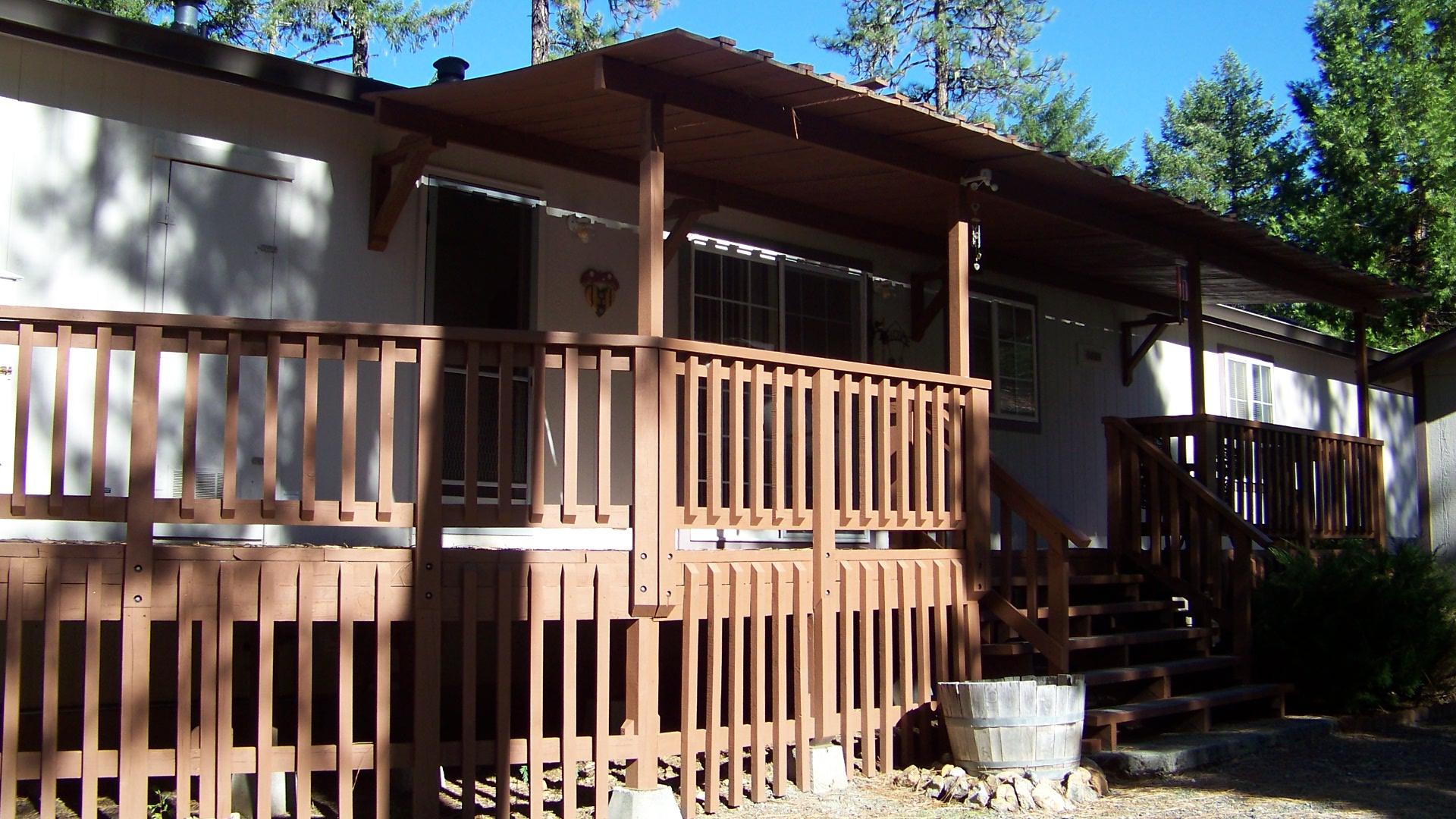 1571 Hennessey Road Burnt Ranch, CA 95527 - Photo 1 of 1 a view of balcony with furniture