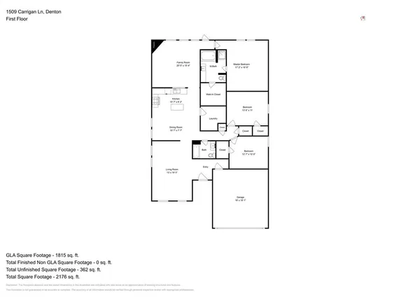 $2,070 | 1509 Carrigan Lane, Denton, TX 76207