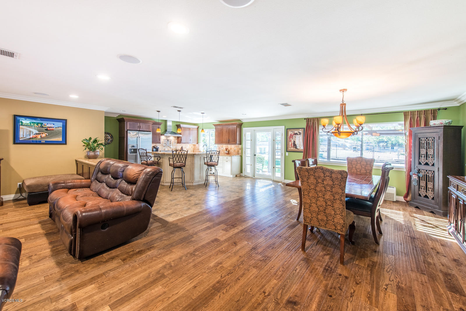 1610 Rambling Road Simi Valley, CA 93065 - Photo 5 of 26 a living room with furniture and wooden floor