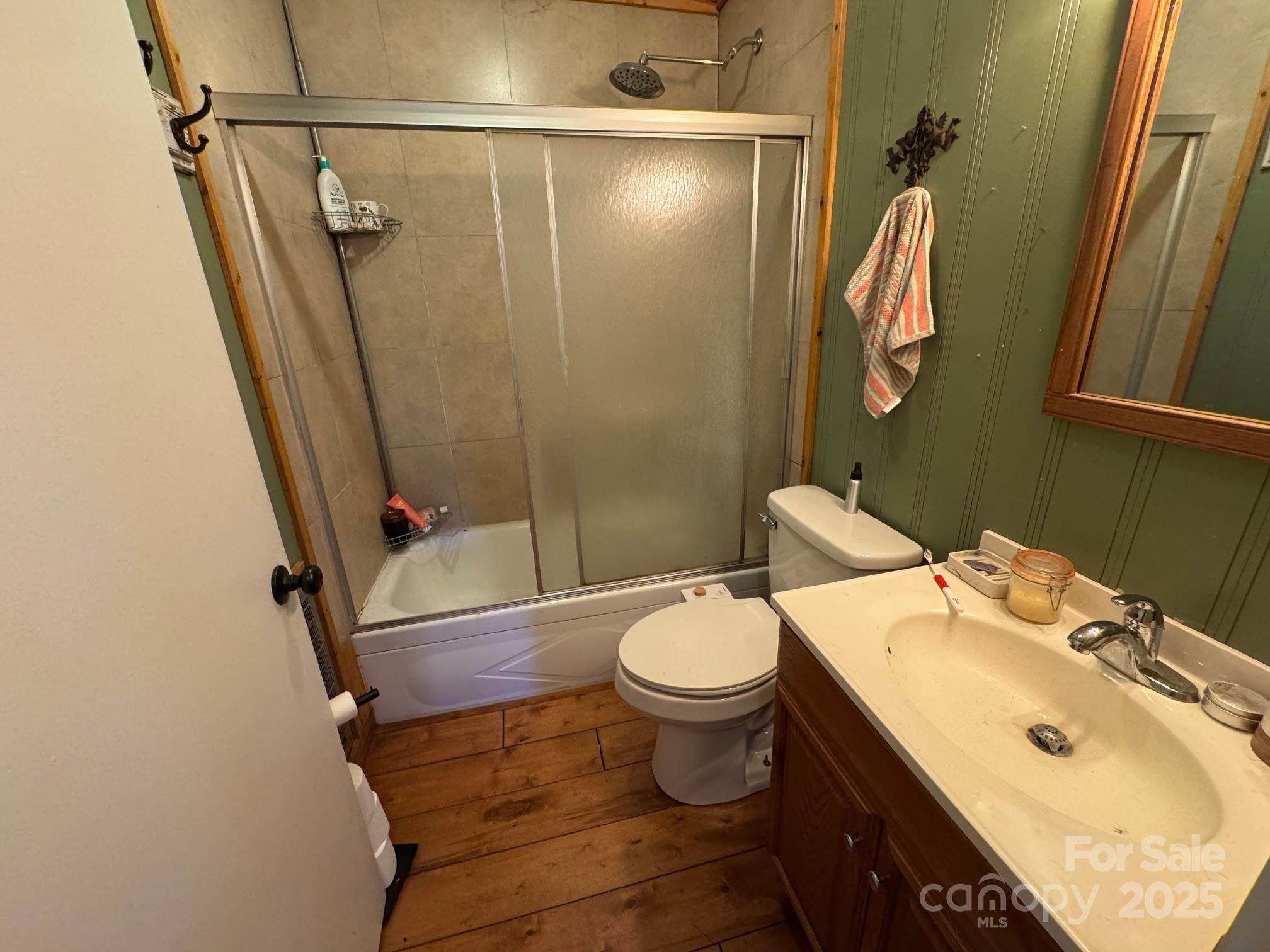 269 East View Road Sylva, NC 28779 - Photo 19 of 28 a bathroom with a sink toilet and shower