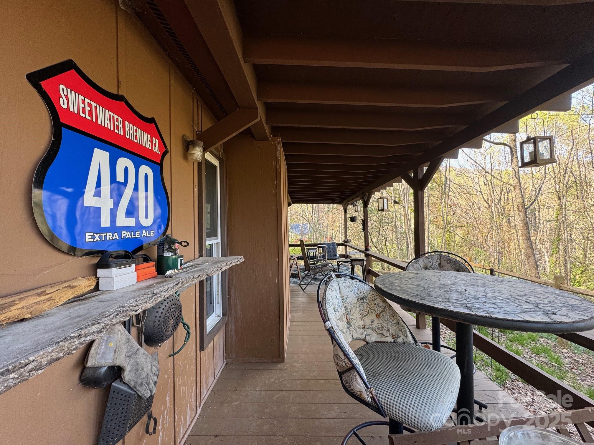269 East View Road Sylva, NC 28779 - Photo 6 of 28 a view of a chairs and table in the balcony