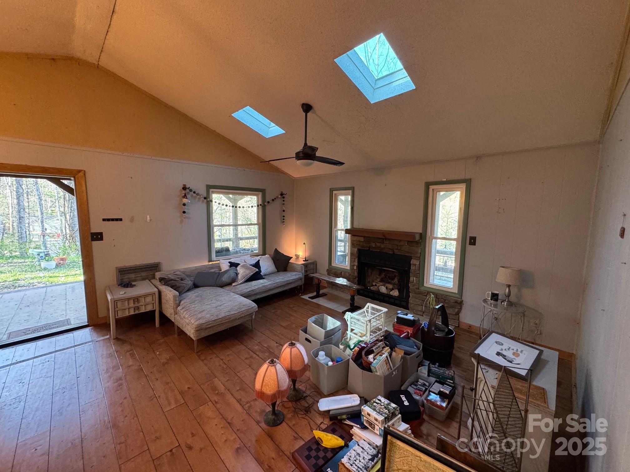 269 East View Road Sylva, NC 28779 - Photo 8 of 28 a living room with furniture and a fireplace