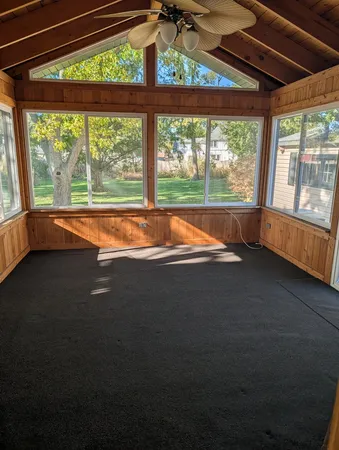a view of room with window