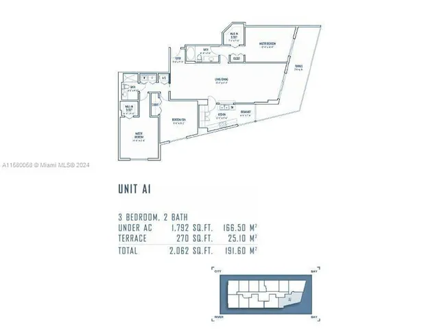 $1,200,000 | 325 Biscayne Boulevard, Unit 1923, Miami, FL 33131