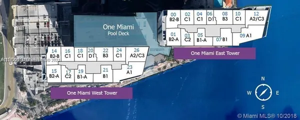 $1,150,000 | 325 Biscayne Boulevard, Unit 1923, Miami, FL 33131