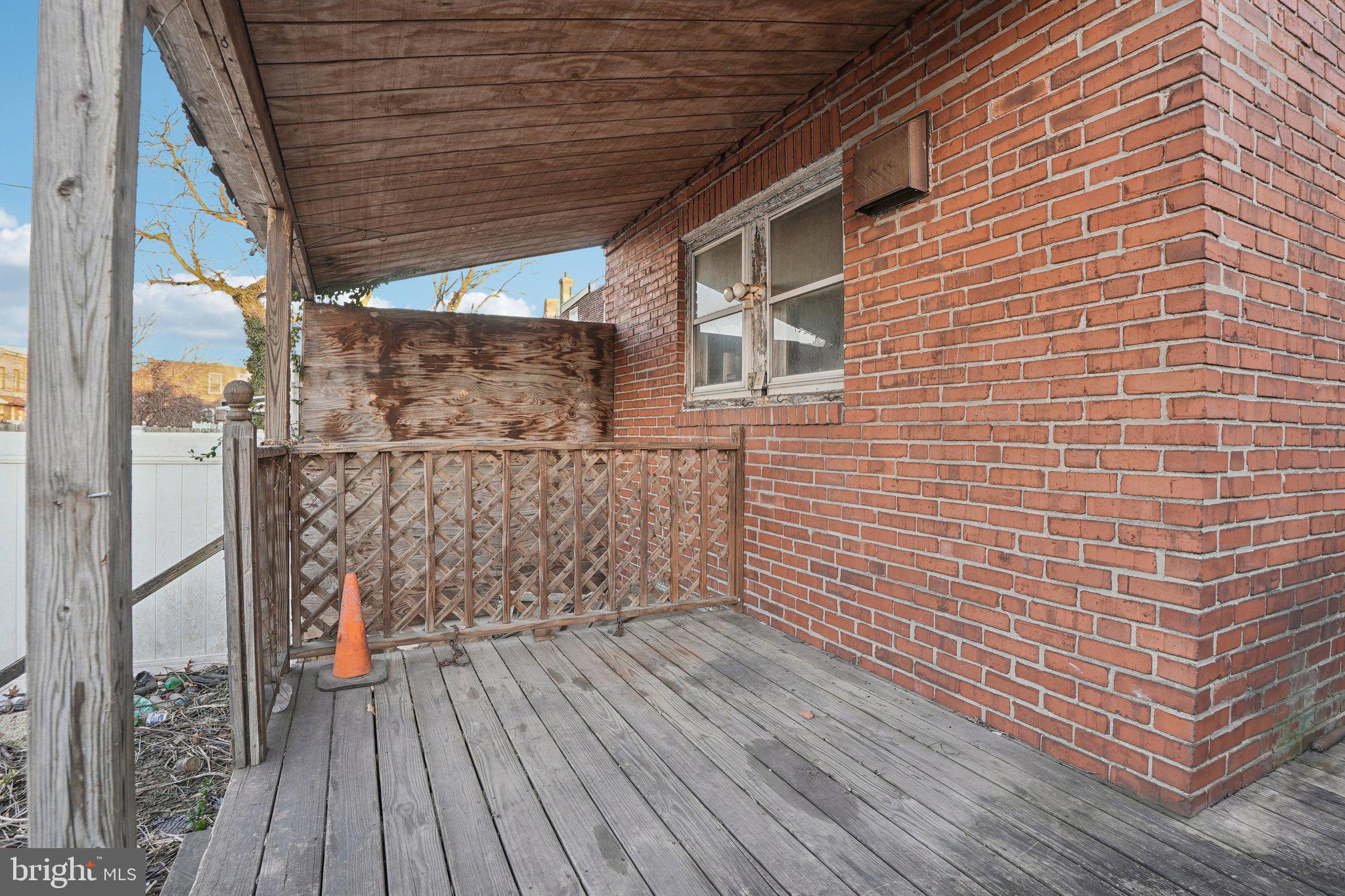 5322 James Street Philadelphia, PA 19137 - Photo 31 of 40 a view of outdoor space with wooden floor and shower