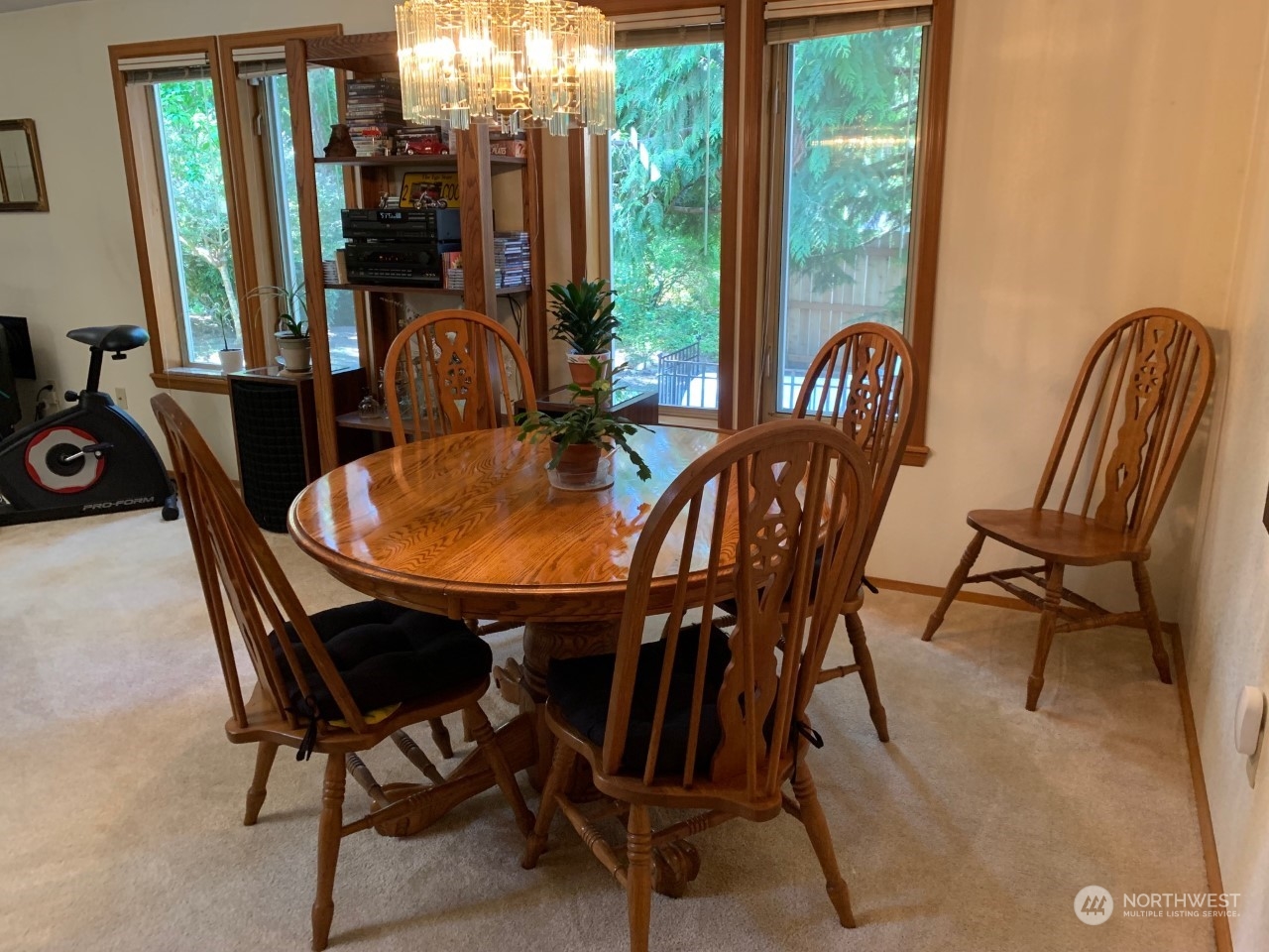 240 East Channel Drive Allyn, WA 98524 - Photo 14 of 33 a dining room with furniture and window