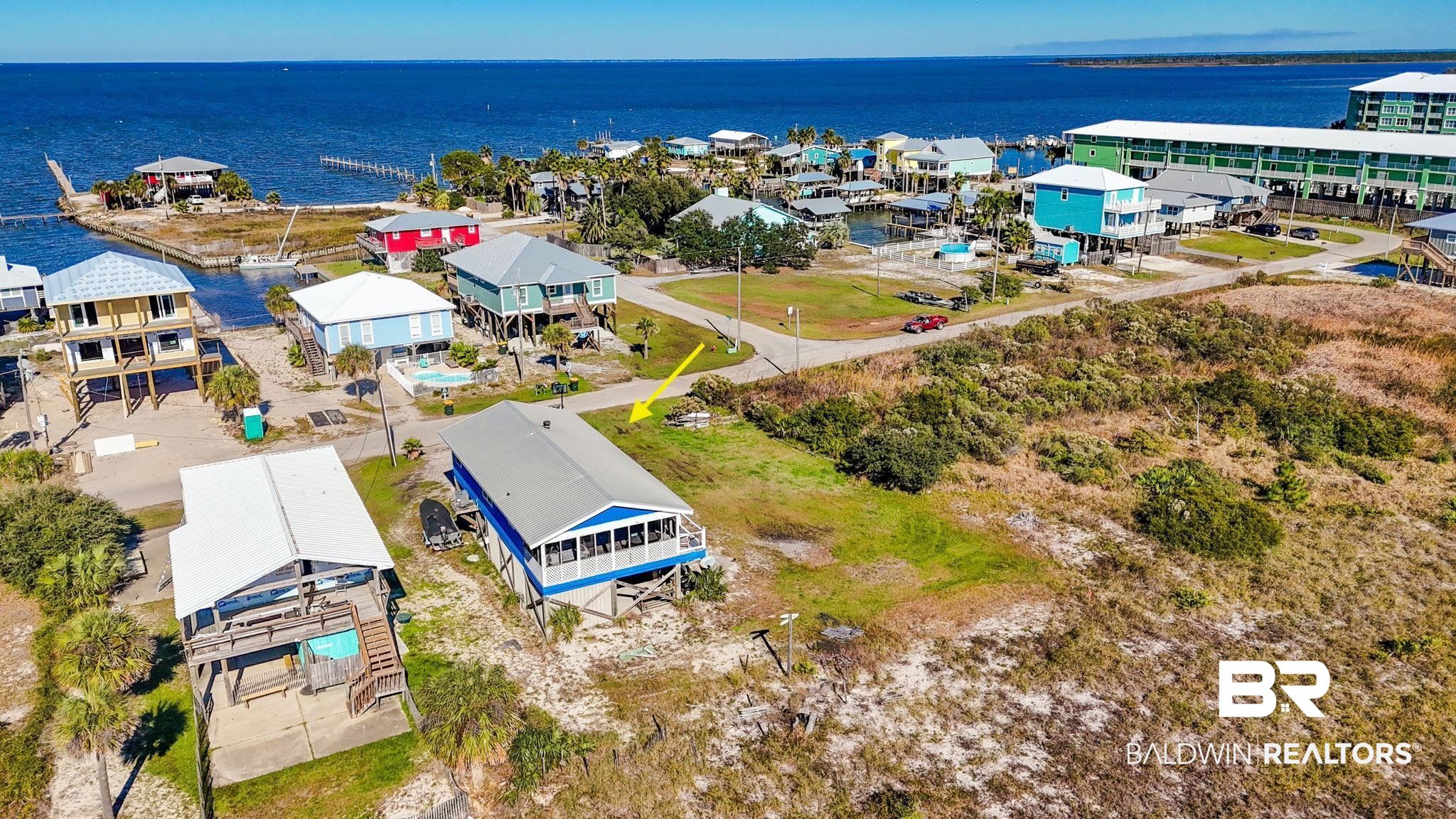 2514 Muscogee Road Gulf Shores, AL 36542 - Photo 53 of 60 Bird's eye view featuring a water view