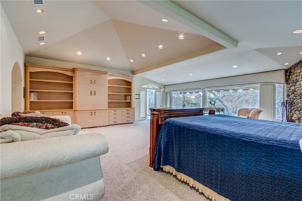 39250 Ortega Highway Fallbrook, CA 92028 - Photo 25 of 59 a bed room with a bed and a large window